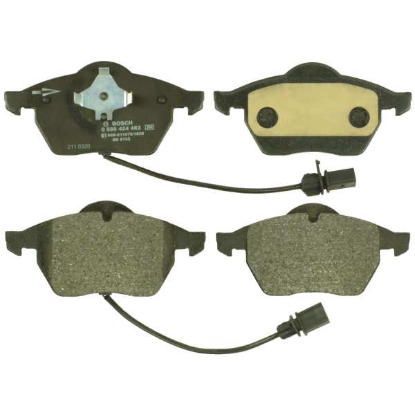 Bosch EuroLine™ Semi-Metallic Front Disc Brake Pads 0986424482