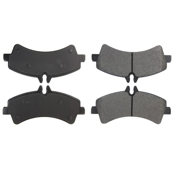 Centric Posi Quiet™ Extended Wear Semi-Metallic Rear Disc Brake Pads 106.13180