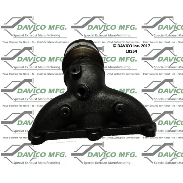 Davico Exhaust Manifold with Integrated Catalytic Converter 18254