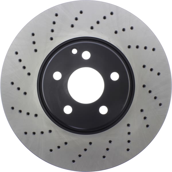 Centric SportStop Drilled 1-Piece Front Brake Rotor 128.35069