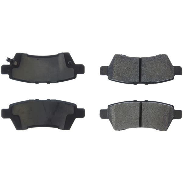 Centric Posi Quiet™ Semi-Metallic Rear Disc Brake Pads 104.11010