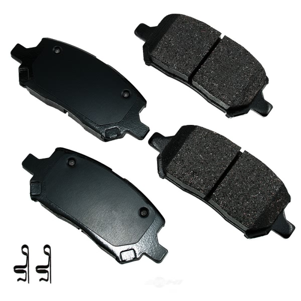 Akebono Pro-ACT™ Ultra-Premium Ceramic Front Disc Brake Pads ACT956