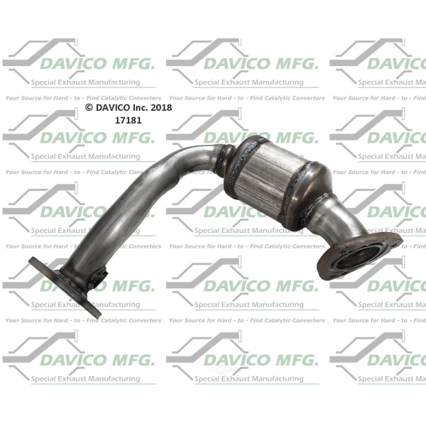Davico Exhaust Manifold with Integrated Catalytic Converter 17181