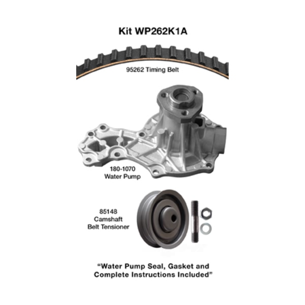 Dayco Timing Belt Kit With Water Pump WP262K1A