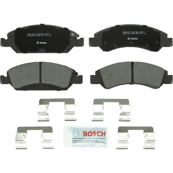 Bosch QuietCast™ Premium Organic Front Disc Brake Pads BP1363