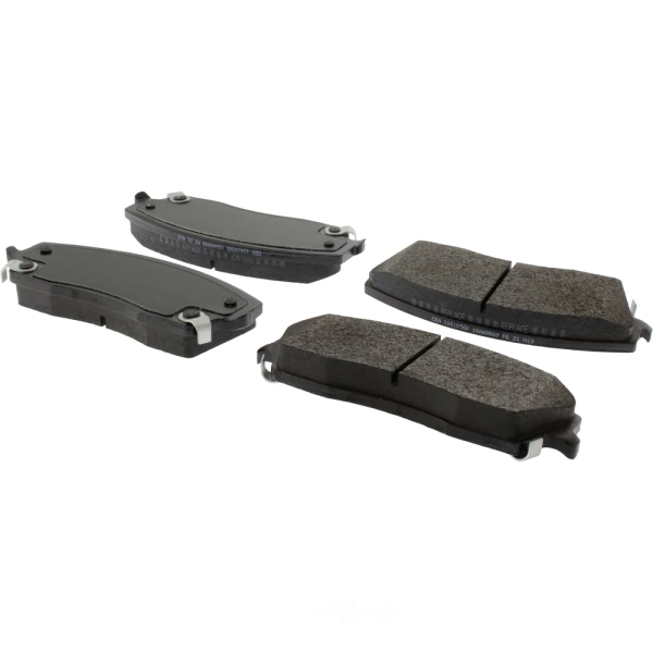 Centric Posi Quiet™ Extended Wear Semi-Metallic Front Disc Brake Pads 106.10560