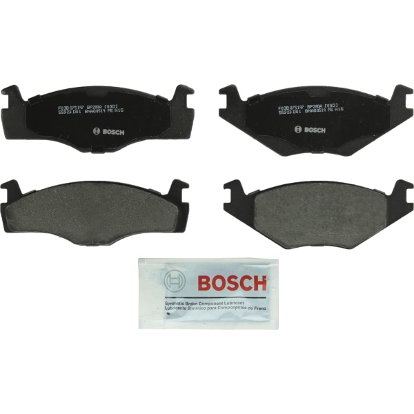Bosch QuietCast™ Premium Organic Front Disc Brake Pads BP280A