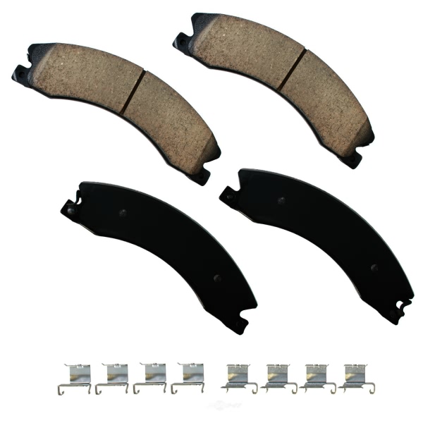 Akebono Performance™ Ultra-Premium Ceramic Rear Brake Pads ASP1411