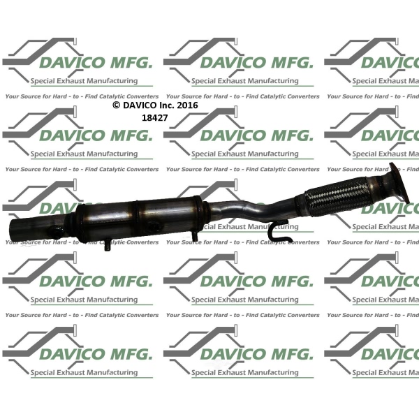 Davico Direct Fit Catalytic Converter and Pipe Assembly 18427