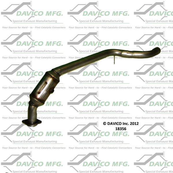 Davico Direct Fit Catalytic Converter and Pipe Assembly 18356