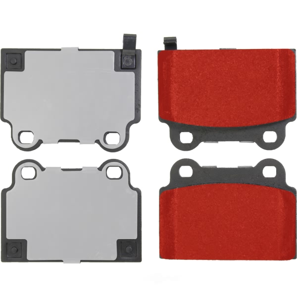 Centric Posi Quiet Pro™ Semi-Metallic Rear Disc Brake Pads 500.13680