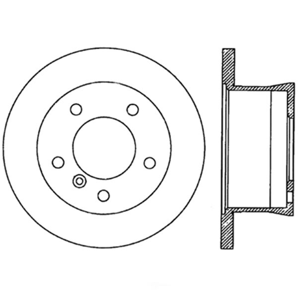 Centric GCX Rotor With Full Coating 320.35045F