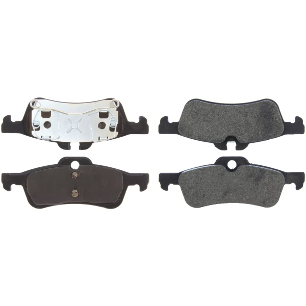 Centric Posi Quiet™ Semi-Metallic Rear Disc Brake Pads 104.10600