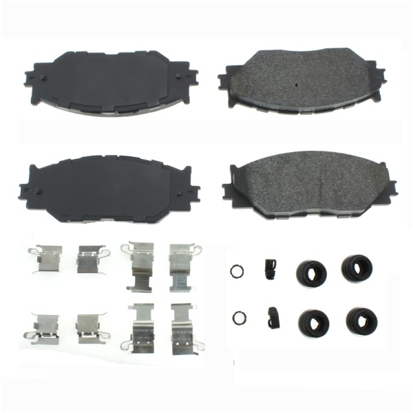 Centric Posi Quiet™ Semi-Metallic Front Disc Brake Pads 104.11780