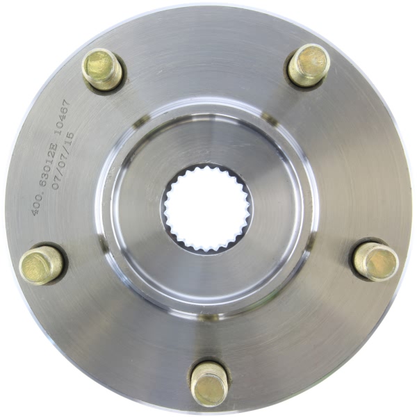 Centric C-Tek™ Front Passenger Side Standard Driven Axle Bearing and Hub Assembly 400.63012E