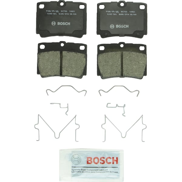 Bosch QuietCast™ Premium Ceramic Rear Disc Brake Pads BC733