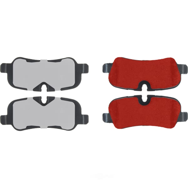 Centric Posi Quiet Pro™ Semi-Metallic Rear Disc Brake Pads 500.10990