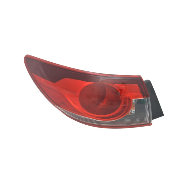 TYC Driver Side Outer Replacement Tail Light 11-6580-00-9