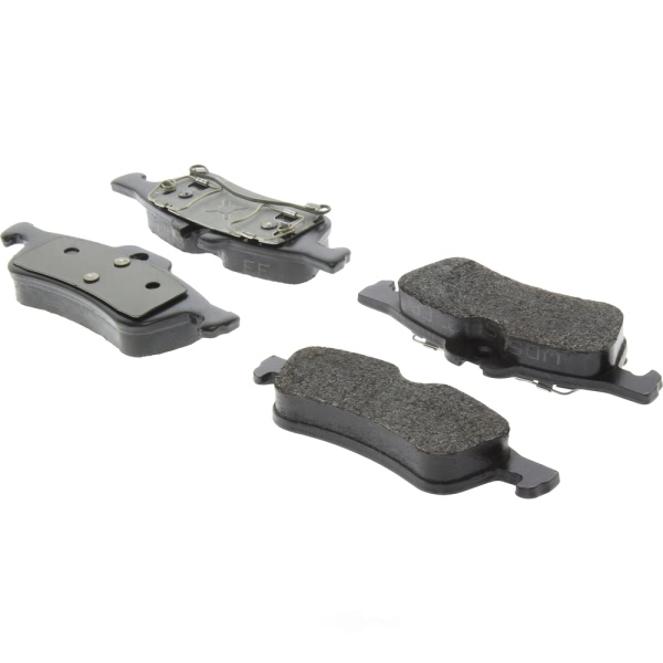 Centric Posi Quiet™ Extended Wear Semi-Metallic Rear Disc Brake Pads 106.10600