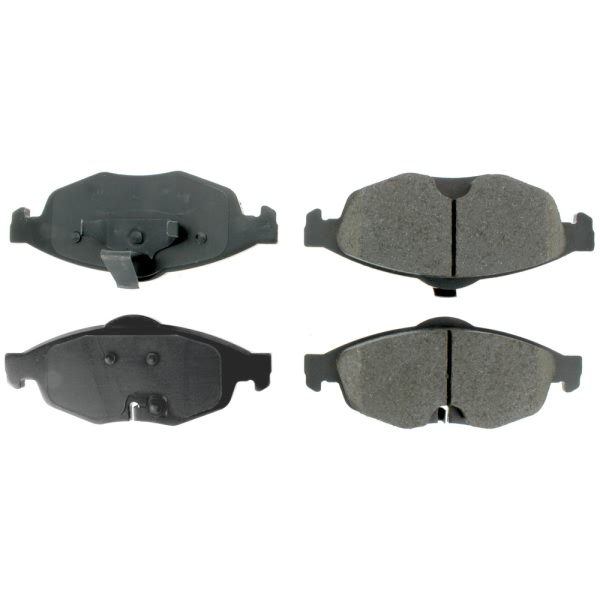 Centric Posi Quiet™ Semi-Metallic Front Disc Brake Pads 104.08690