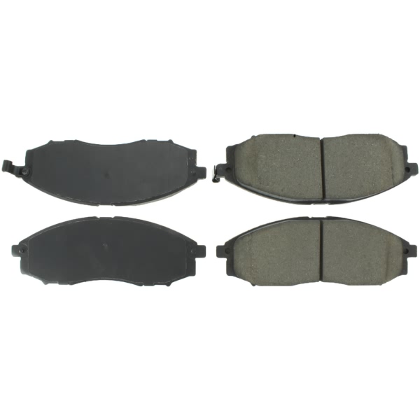 Centric Posi Quiet™ Extended Wear Semi-Metallic Front Disc Brake Pads 106.08300