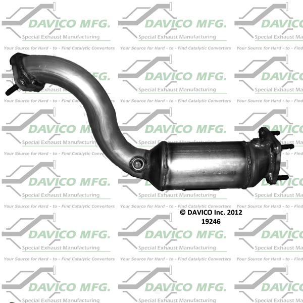 Davico Direct Fit Catalytic Converter and Pipe Assembly 19246