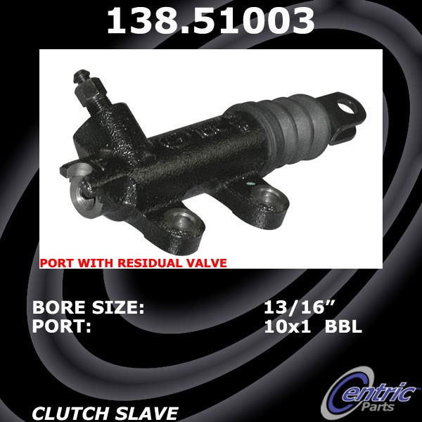 Centric Premium Clutch Slave Cylinder 138.51003