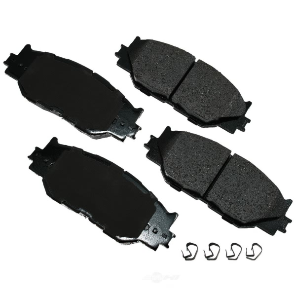 Akebono Pro-ACT™ Ultra-Premium Ceramic Front Disc Brake Pads ACT1178