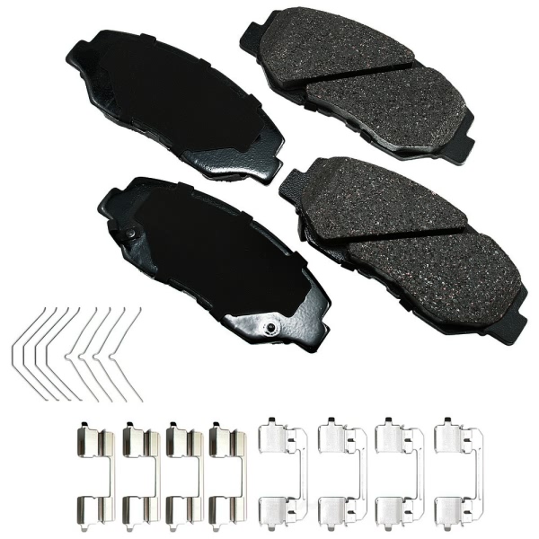 Akebono Pro-ACT™ Ultra-Premium Ceramic Front Disc Brake Pads ACT914A