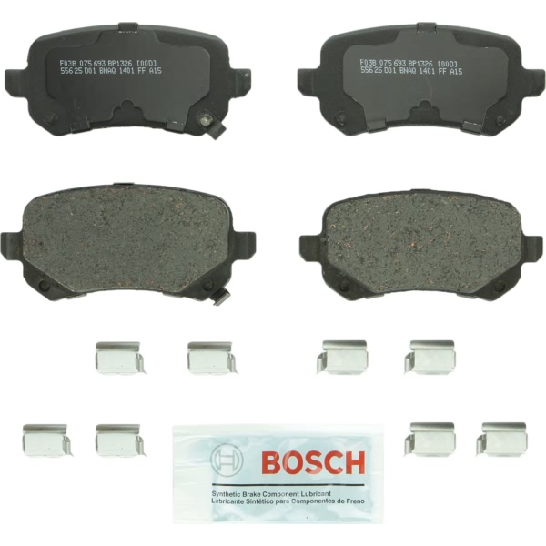 Bosch QuietCast™ Premium Organic Rear Disc Brake Pads BP1326