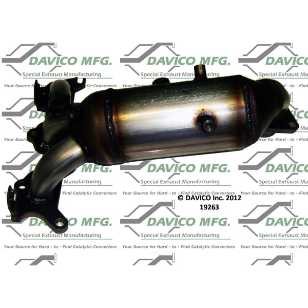 Davico Exhaust Manifold with Integrated Catalytic Converter 19263