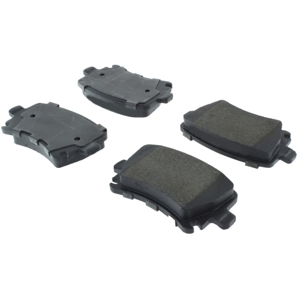 Centric Premium™ Semi-Metallic Brake Pads With Shims And Hardware 300.11081