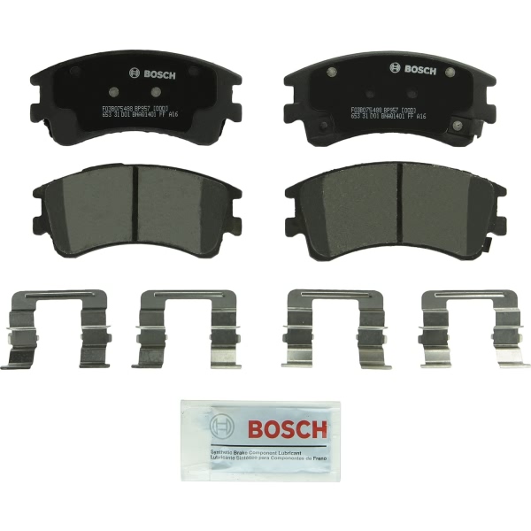 Bosch QuietCast™ Premium Organic Front Disc Brake Pads BP957