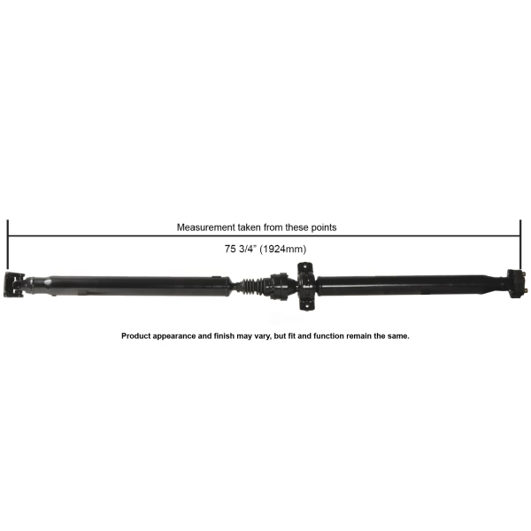 Cardone Reman Remanufactured Driveshaft/ Prop Shaft 65-3505