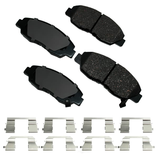 Akebono Pro-ACT™ Ultra-Premium Ceramic Front Disc Brake Pads ACT465D