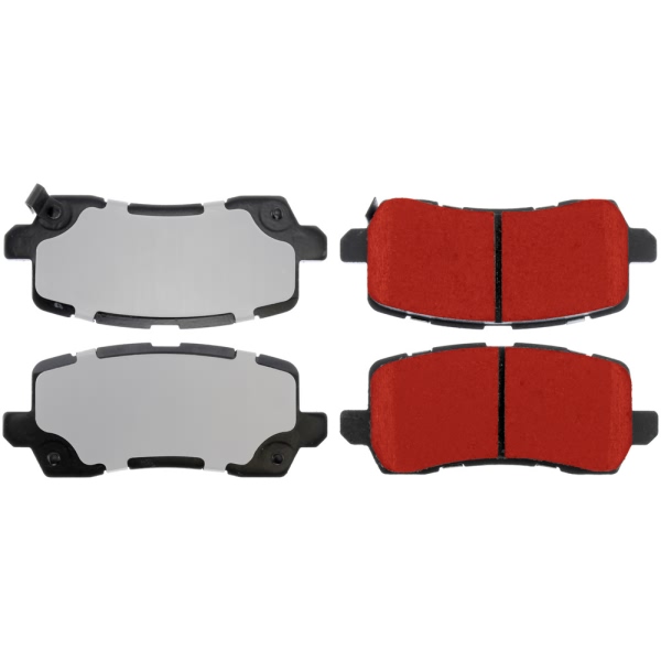 Centric Posi Quiet Pro™ Ceramic Rear Disc Brake Pads 500.16980