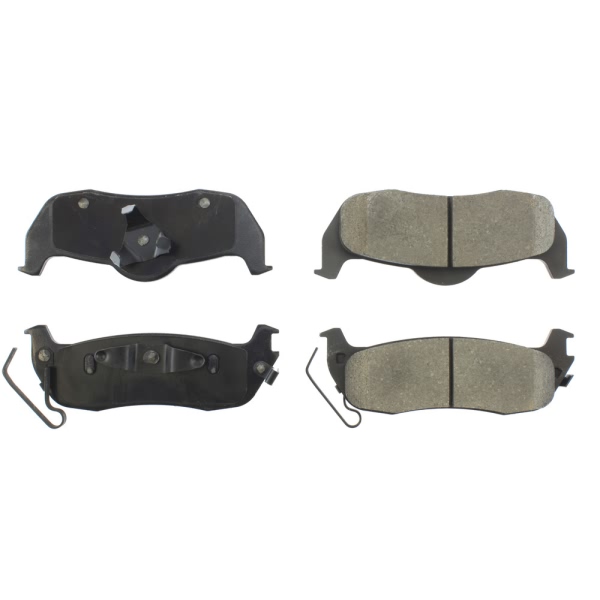 Centric Fleet Performance™ Organic Rear Disc Brake Pads 306.10410