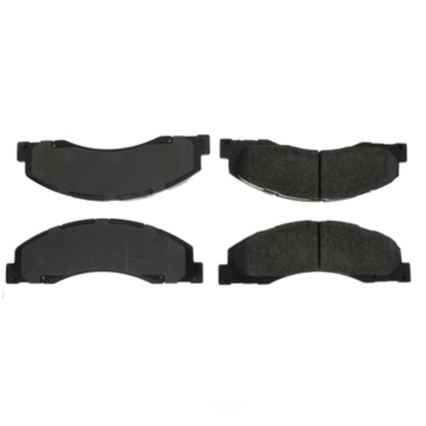 Centric Posi Quiet™ Extended Wear Semi-Metallic Front Disc Brake Pads 106.13280