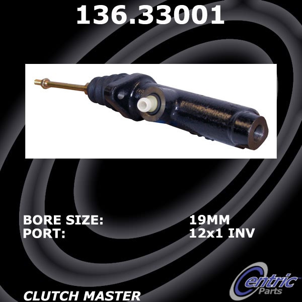 Centric Premium Clutch Master Cylinder 136.33001