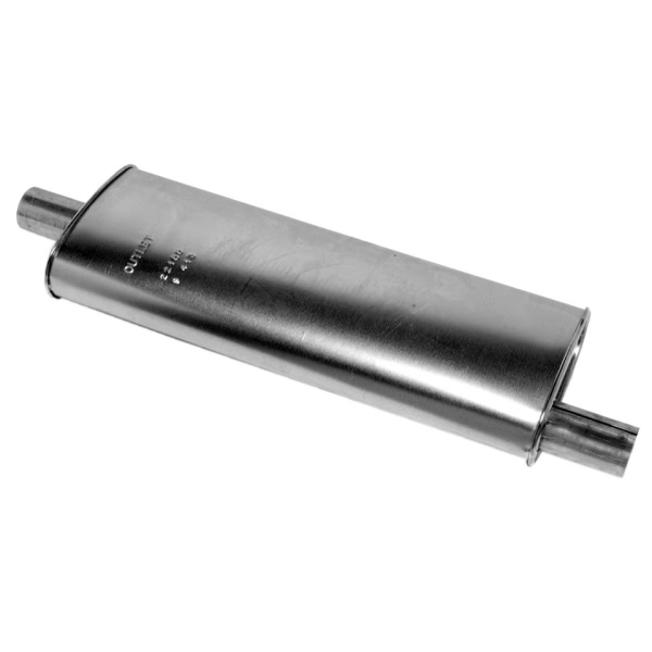 Walker Quiet Flow Stainless Steel Oval Aluminized Exhaust Muffler 22100