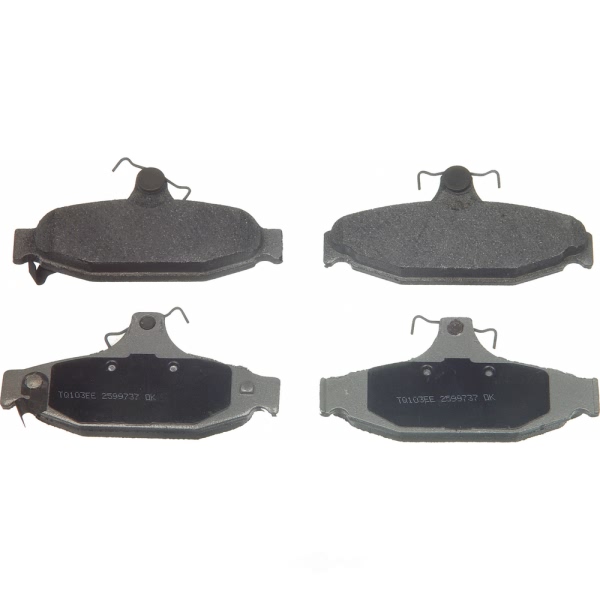 Wagner ThermoQuiet Semi-Metallic Disc Brake Pad Set MX413