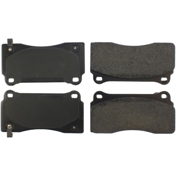 Centric Posi Quiet™ Extended Wear Semi-Metallic Front Disc Brake Pads 106.08100