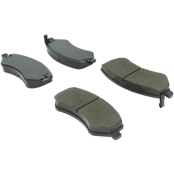 Centric Posi Quiet™ Extended Wear Semi-Metallic Front Disc Brake Pads 106.08560