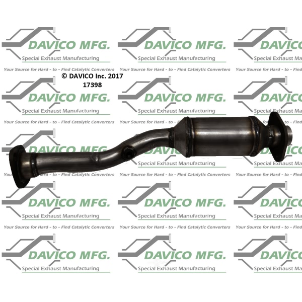 Davico Direct Fit Catalytic Converter and Pipe Assembly 17398