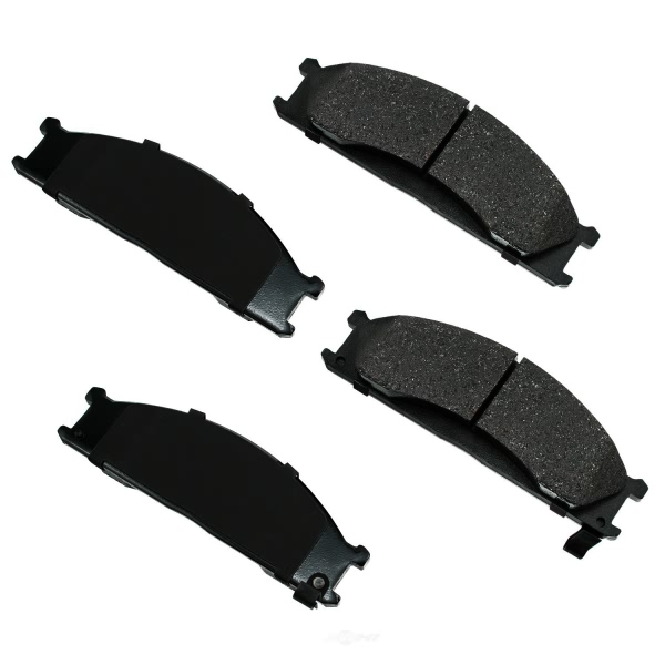 Akebono Pro-ACT™ Ultra-Premium Ceramic Front Disc Brake Pads ACT333