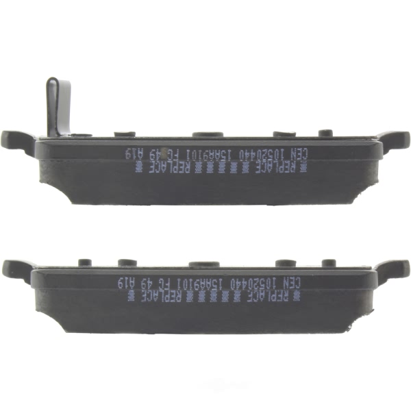 Centric Posi Quiet™ Ceramic Rear Disc Brake Pads 105.20440