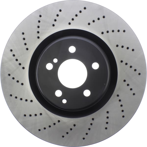 Centric SportStop Drilled 1-Piece Front Brake Rotor 128.35118