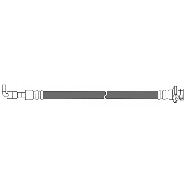 Centric Rear Driver Side Brake Hose 150.42394