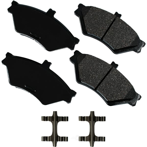 Akebono Pro-ACT™ Ultra-Premium Ceramic Front Disc Brake Pads ACT659