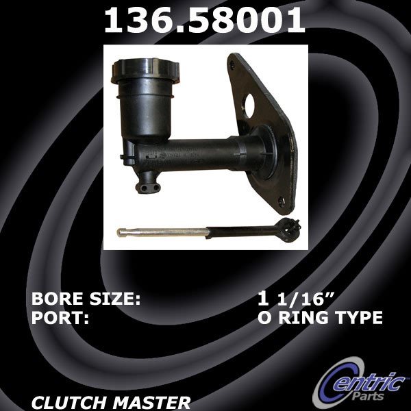 Centric Premium Clutch Master Cylinder 136.58001